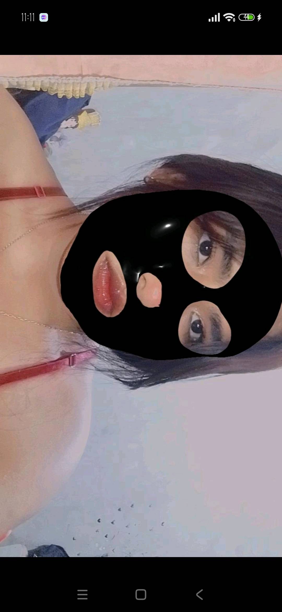 Katha, chica boliviana en vivo en una videollamada con chicas de Mulive