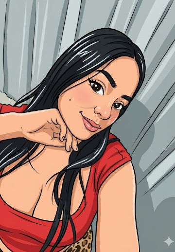 Maria — real girl from Colombia online for 1v1 video chat