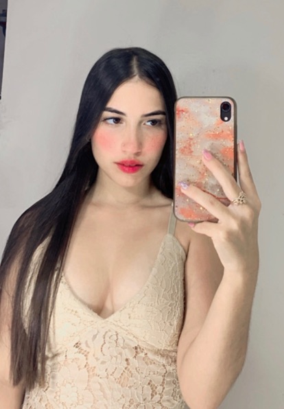 Adult woman in an editorial-style portrait