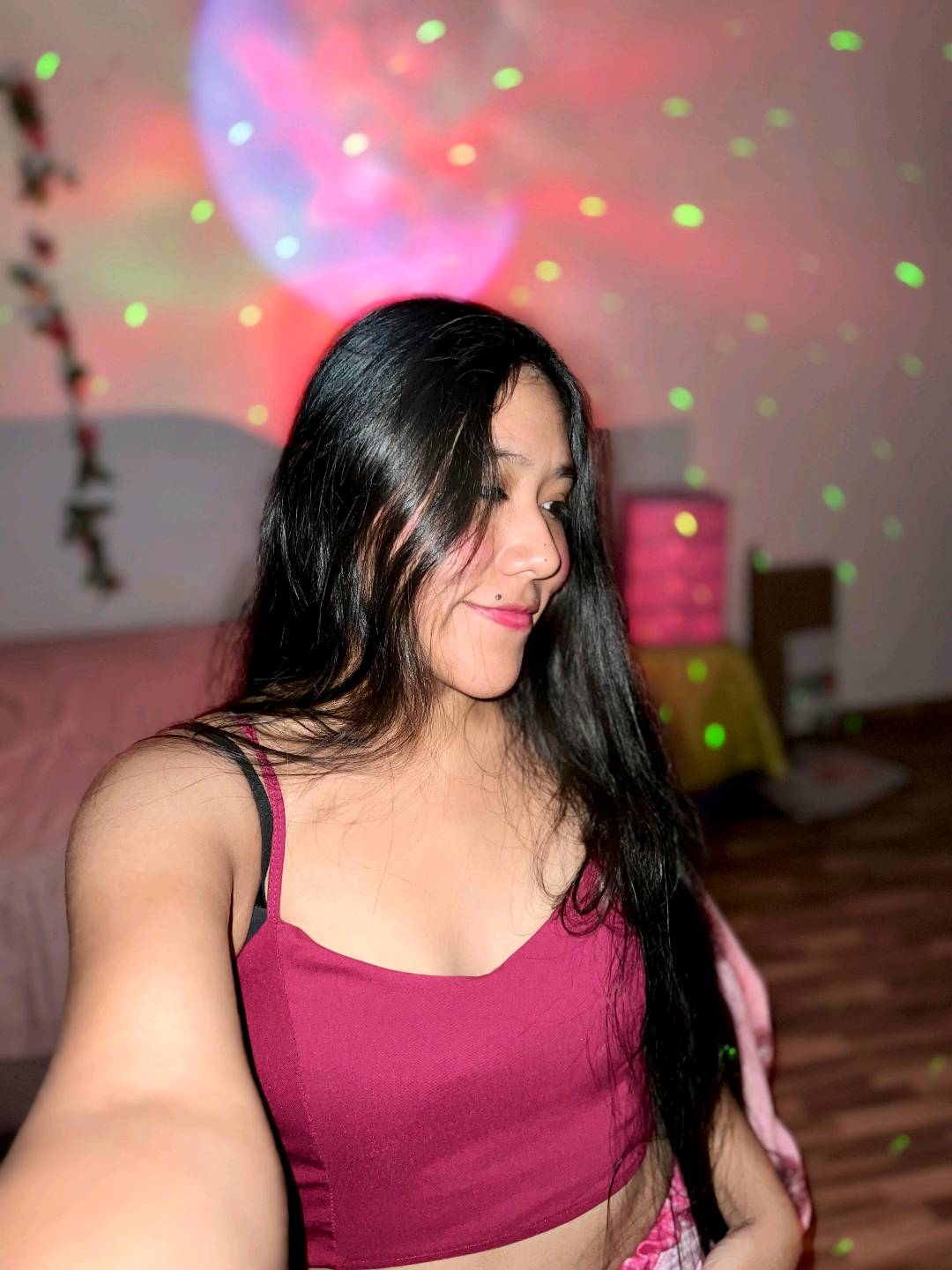 Poqe member from Bolivia in a one on one video call